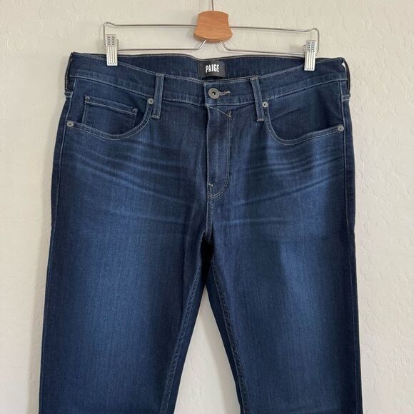 Paige Croft Transcend Croft Skinny Jeans in Sturm Wash Size 36 - Picture 6 of 12